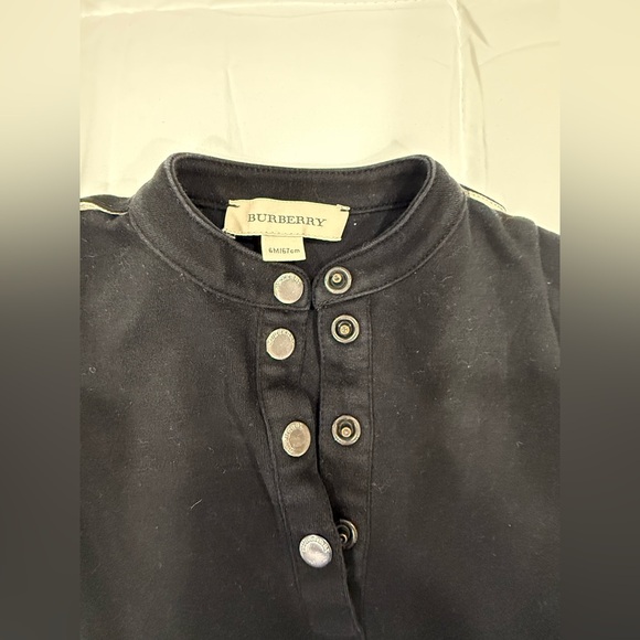 Burberry Black Button-Up Top - Picture 2 of 4
